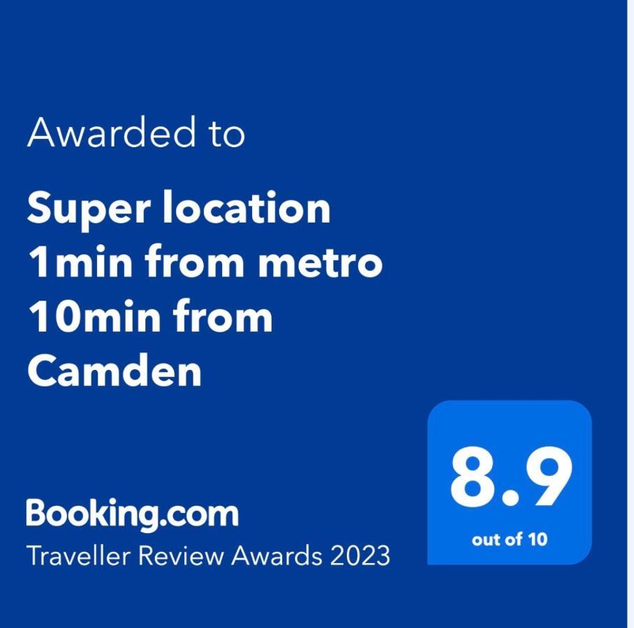 Super location 1min from metro 10min from Camden Londres Exterior foto